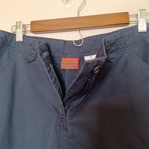 Universal School Uniform Navy Blue Pants Girl's Size: 18 - Picture 9 of 12